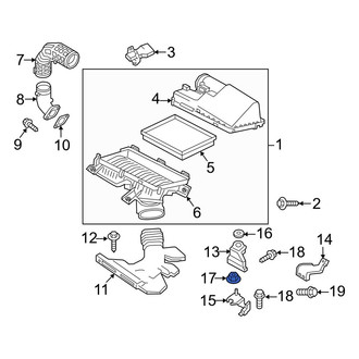 Infiniti OE - Back Up Light Assembly Nut
