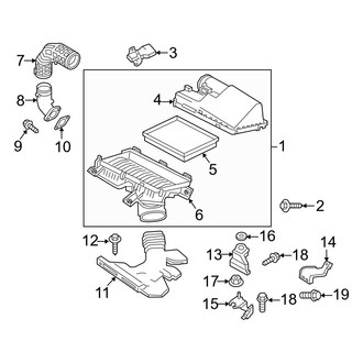 Infiniti OE - Engine / Transaxle - Air Intake