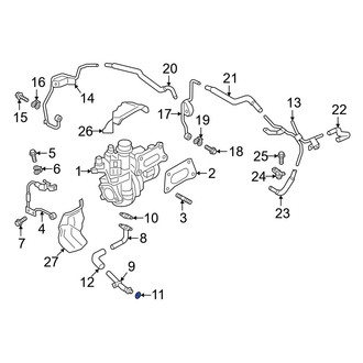 Infiniti OE - Turbocharger Oil Line Gasket