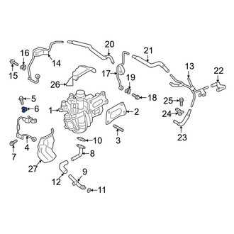 Infiniti OE - Turbocharger Oil Line Gasket