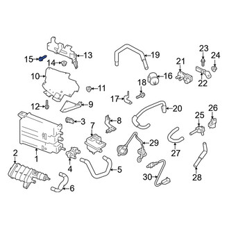 Infiniti OE - Fuel Filler Neck Bolt