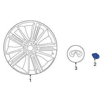 Infiniti OE - Wheel Lug Nut