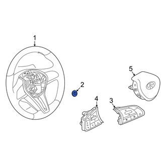 Infiniti OE - Steering Wheel Nut