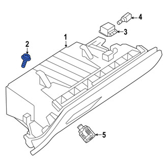 Infiniti OE - Glove Box Clip