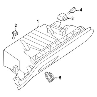 Infiniti OE - Instrument Panel - Glove Box