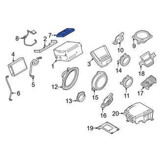Infiniti OE - GPS Navigation Control Module