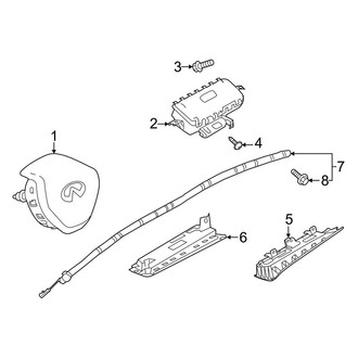 Infiniti OE - Restraint Systems - Air Bag Components (Air Bags)