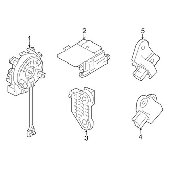 Infiniti OE - Restraint Systems - Air Bag Components (Modules & Sensors)