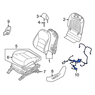 Infiniti OE - Front Left Power Seat Wiring Harness