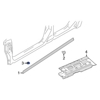 Infiniti OE - Rocker Panel Molding Cap