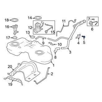 Infiniti OE - Fuel Filler Neck Bolt