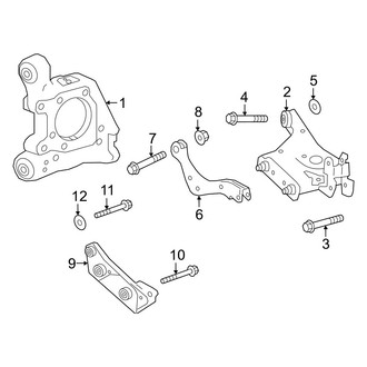Infiniti OE - Rear Suspension - Suspension Components