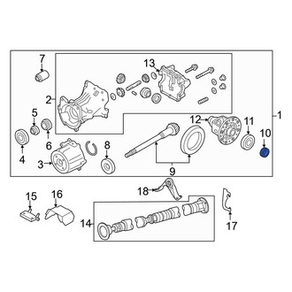 Infiniti OE - CV Axle Shaft Seal
