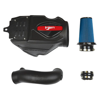 Injen® - Evolution Series Rotomolded Black Cold Air Intake System with Dry Blue Filter