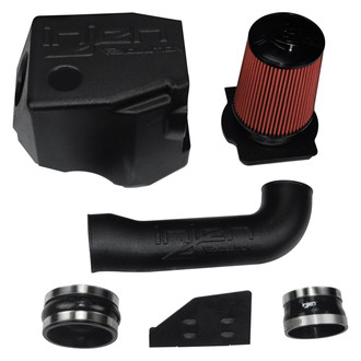 Injen® - Evolution Series Rotomolded Black Cold Air Intake System with Oiled Red Filter
