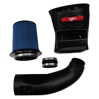 Injen® - Evolution Series Rotomolded Black Cold Air Intake System with Dry Blue Filter