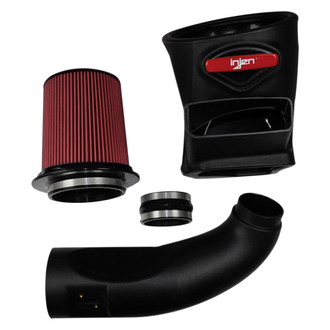 Injen® - Evolution Series Rotomolded Black Cold Air Intake System with Oiled Red Filter