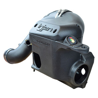 Injen® - Evolution Series Rotomolded Black Cold Air Intake System with Dry Blue Filter