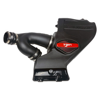 Injen® - Evolution Series Rotomolded Black Cold Air Intake System with Oiled Red Filter