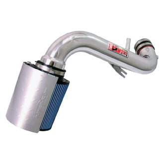 Injen® - PF Series Power-Flow Polished Silver Cold Air Intake System with Blue Filter