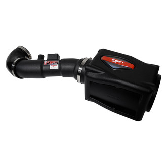 Injen® - PF Series Power-Flow Wrinkle Black Cold Air Intake System with Blue Filter with Rotomolded Air Filter Housing