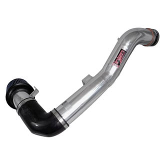 Injen® - PF Series Power-Flow Polished Silver Cold Air Intake System with Blue Filter