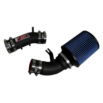 Injen® - PF Series Power-Flow Wrinkle Black Cold Air Intake System with Blue Filter