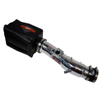 Injen® - PF Series Power-Flow Polished Silver Cold Air Intake System with Blue Filter with Rotomolded Air Filter Housing