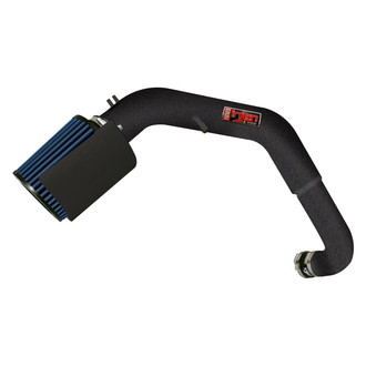 Injen® - PF Series Power-Flow Wrinkle Black Cold Air Intake System with Blue Filter