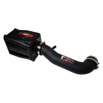 Injen® - PF Series Power-Flow Wrinkle Black Cold Air Intake System with Blue Filter with Rotomolded Air Filter Housing