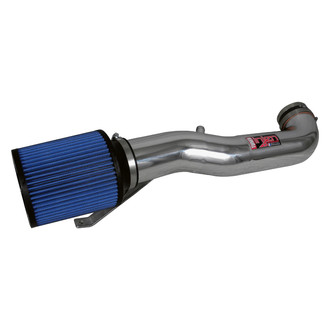 Injen® - PF Series Power-Flow Polished Silver Cold Air Intake System with Blue Filter