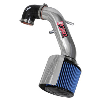 Injen® - PF Series Power-Flow Polished Silver Cold Air Intake System with Blue Filter