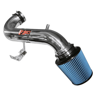 Injen® - PF Series Power-Flow Polished Silver Cold Air Intake System with Blue Filter