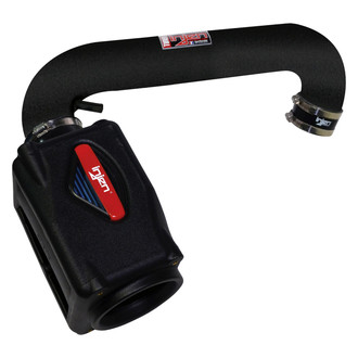 Injen® - PF Series Power-Flow Wrinkle Black Cold Air Intake System with Blue Filter