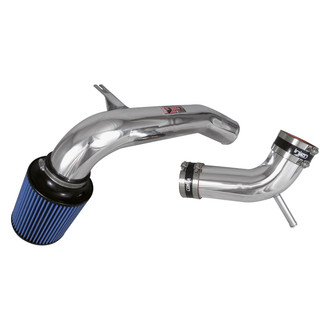 Injen® - PF Series Power-Flow Polished Silver Cold Air Intake System with Blue Filter