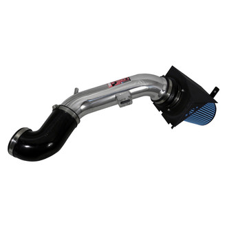 Injen® - PF Series Power-Flow Polished Silver Cold Air Intake System with Blue Filter