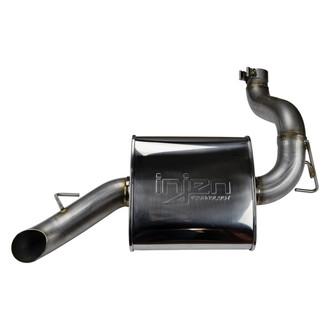 Injen® - 304 SS High Tuck Axle-Back Exhaust System with Single Rear Exit