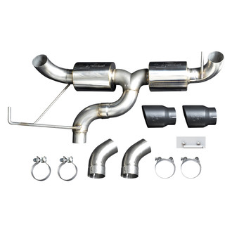 Injen® - 304 SS Axle-Back Exhaust System with Split Rear Exit