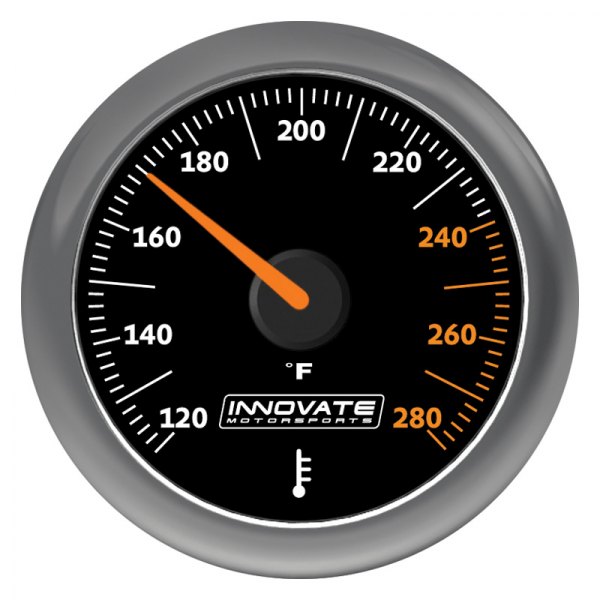 Innovate Motorsports® - MTX-A Series 2-1/16" Electrical Oil/Water Temperature Gauge