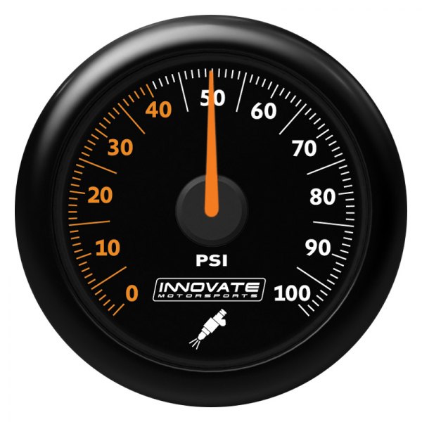 Innovate Motorsports® - MTX-A Series 2-1/16" Electrical Fuel Pressure Gauge, 100 PSI