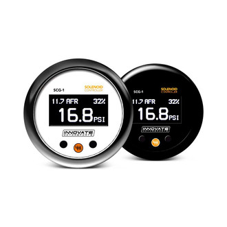 Innovate Motorsports® - Scg-1 Solenoid Boost Controller With Wideband Gauge Kit