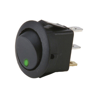 Install Bay® - Rocker Green Round Switch
