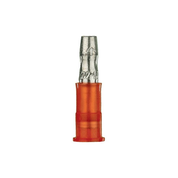 Install Bay® - 3M™ 22/18 Gauge Nylon Insulated Red Male Bullet Connectors