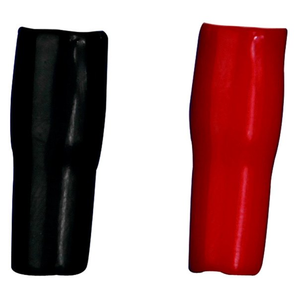 Install Bay® - 1 Gauge Red and Black Ring Terminals Boots