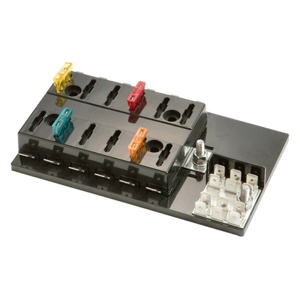 Install Bay® - 12-Position ATC Fuse Panel with Grounding Pad