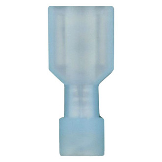 Install Bay® - 0.250" 16/14 Gauge Nylon Fully Insulated Blue Female Quick Disconnect Connectors