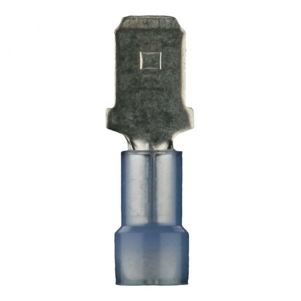 Install Bay® - 0.250" 16/14 Gauge Nylon Insulated Blue Male Quick Disconnect Connectors