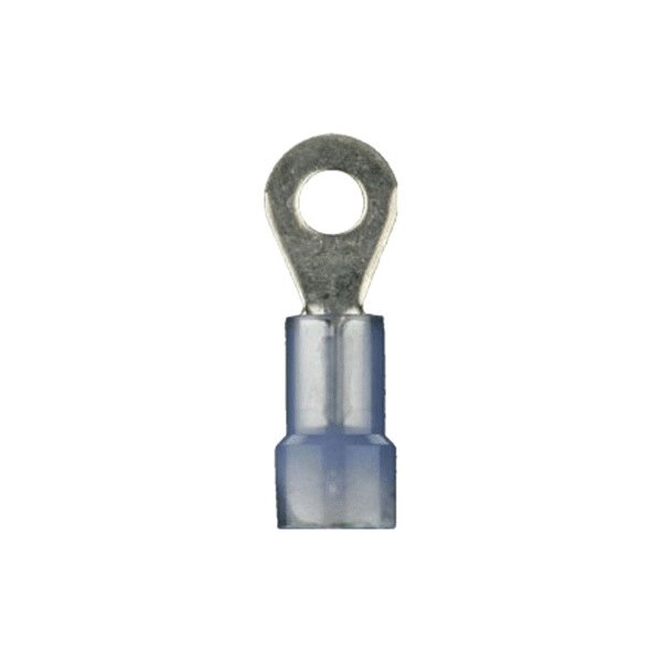 Install Bay® - 1/4" 16/14 Gauge Nylon Insulated Blue Ring Terminals