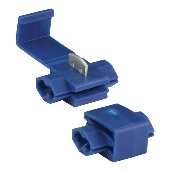 Install Bay® - 22/18 Gauge Blue Quick Splice Adapters
