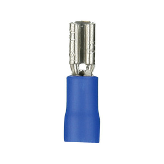 Install Bay® - 0.110" 16/14 Gauge Vinyl Insulated Blue Female Quick Disconnect Connectors